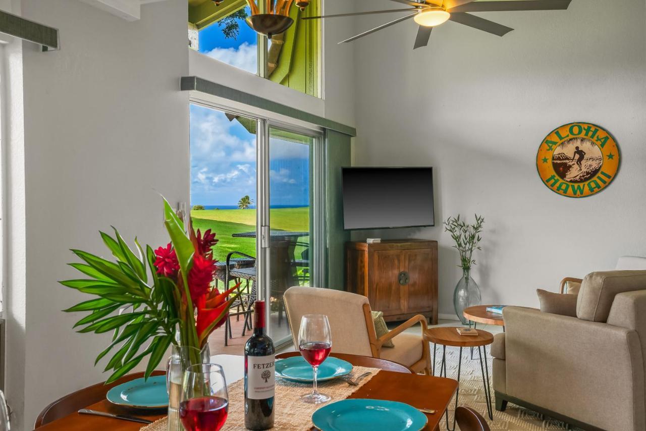 Beautiful 2Br 2Ba Puamana, Ocean And Mountain View, Pool Villa Princeville Exteriör bild