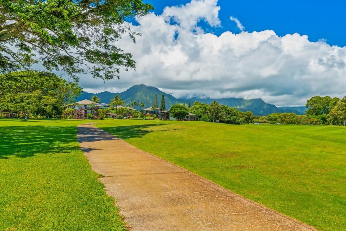 Beautiful 2Br 2Ba Puamana, Ocean And Mountain View, Pool Villa Princeville Exteriör bild