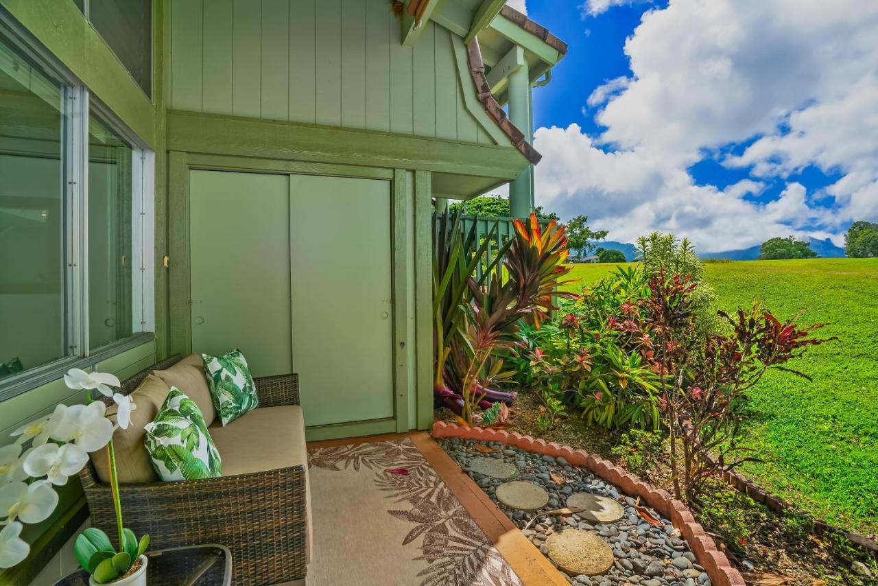 Beautiful 2Br 2Ba Puamana, Ocean And Mountain View, Pool Villa Princeville Exteriör bild